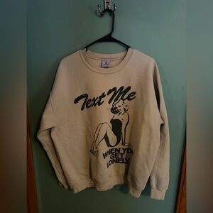 Lonely Ghost Crewneck!!